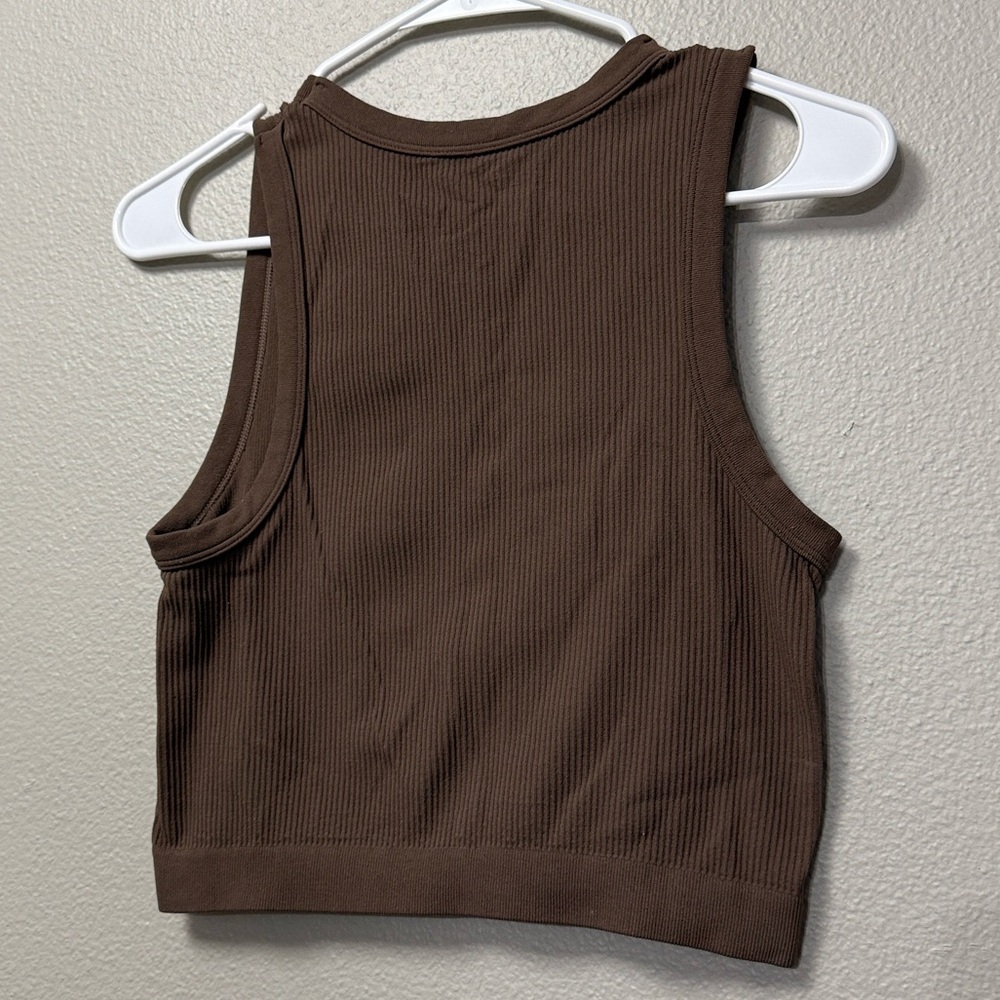Pacsun Contour High Neck Seamless Tank Top - Picture 6 of 9